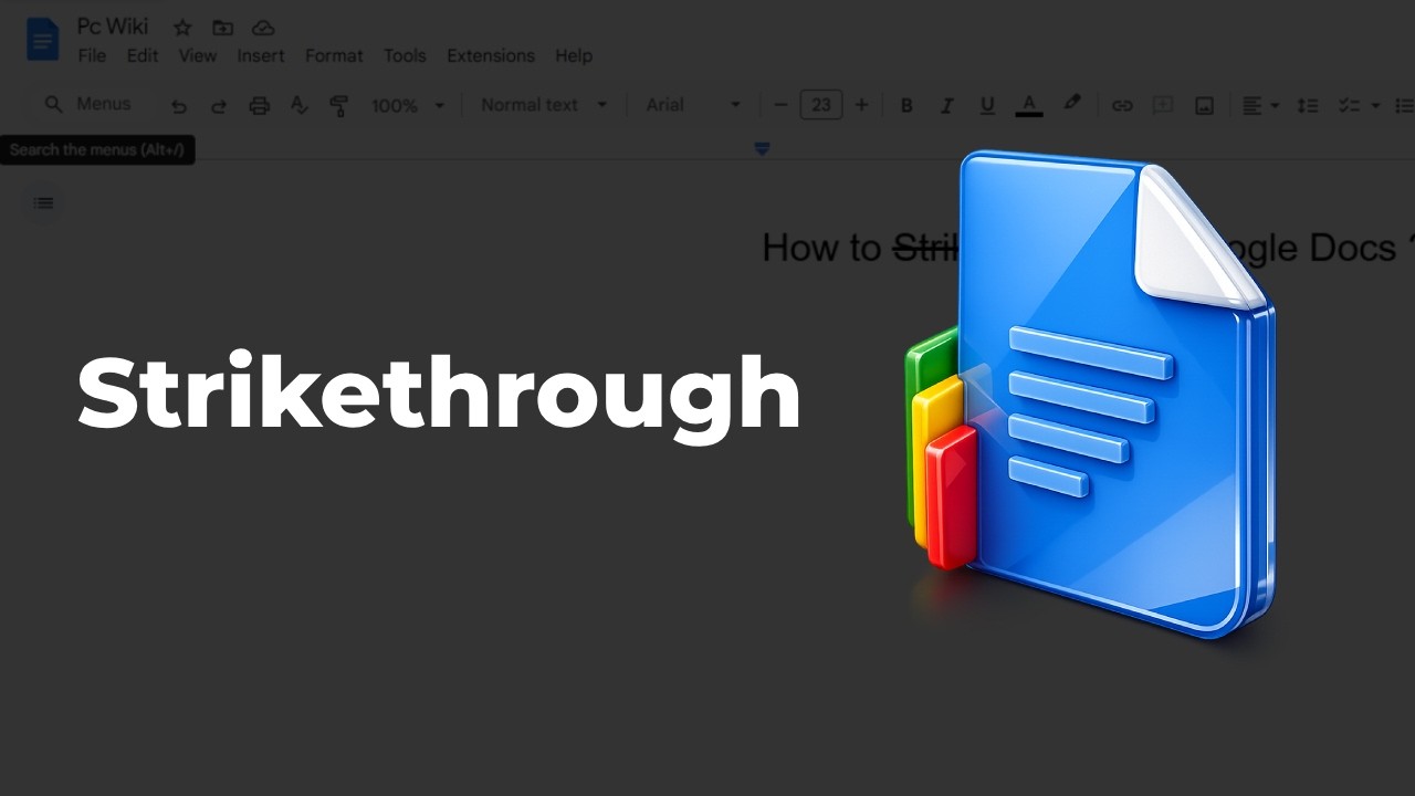 Cross Out Text in Google Docs thumbnail