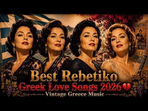 Best Rebetiko Greek Love Songs (1920s-1940s)💔 13 Greece Traditional Songs |Vintage Greek Music
