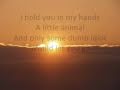 Keane - Sunshine (lyrics on screen)