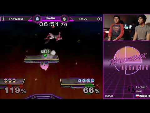 The Comeback 29 Arcadian - TheWorst vs Davy - Winners R2