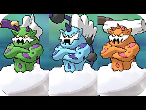 Pokémon Ultra Sun & Ultra Moon - Tornadus, Thundurus and Landorus Location and Battle (HQ)