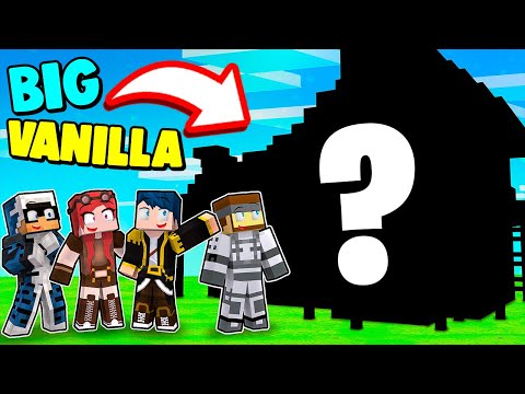 COSTRUISCO UNA CASA SEGRETA SU MINECRAFT! - BIG VANILLA Ep.2
