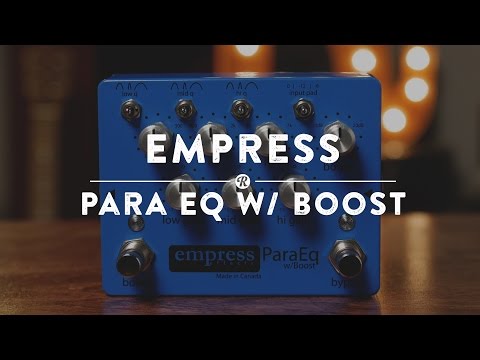 Used Empress ParaEQ with Boost EQ Effect Pedal with Box image 6
