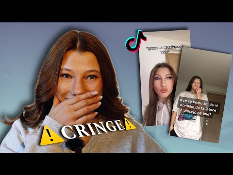 Reagiram Na Moje Prve TIKTOKE