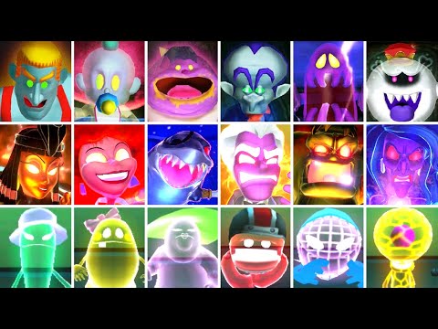 Luigi's Mansion Trilogy - All Bosses (No Damage)