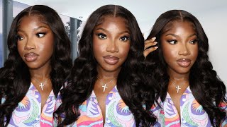 Beginner Friendly Summer Wig Install! | NO Bald cap No Glue | FT. Jessie’sWig