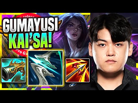 GUMAYUSI THE KAI'SA GOD WITH NEW ITEMS! - T1 Gumayusi Plays Kai'Sa ADC vs Vayne! | Season 11