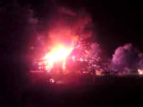 Bettinghausen Fabrik brennt  31.5.2009