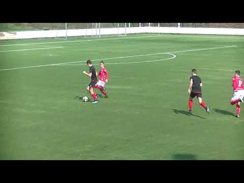 UVV JO17-3 - DOVO JO17-2 1ste helft deel 1 (1-1)