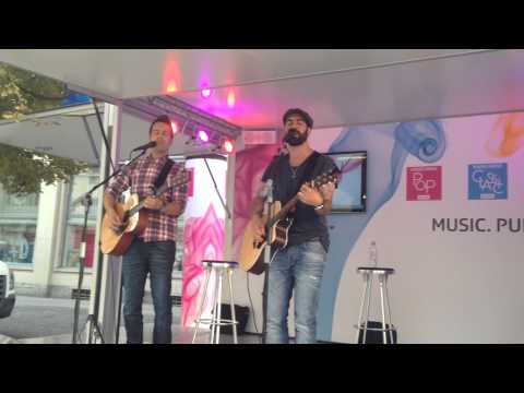 Andy McSean - Broken live @Marktplatz St. Gallen 15.9.2014