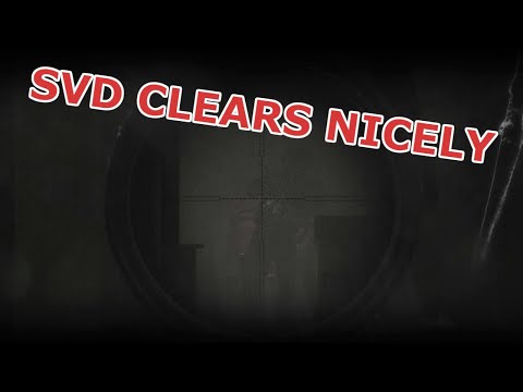 Need to clear dorms? Why not SVD? || Tarkov clip