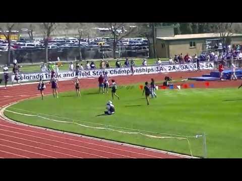 CO State Track & Field Champship Girls 5A 4x200 Prelim Heat 2