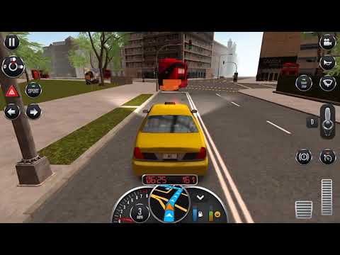 Taxi sim 2016 | Crazy taxi driving in london