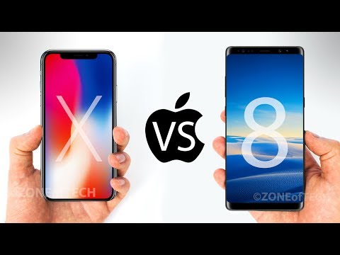 iPhone X vs Samsung Galaxy Note 8 - Which One to Get?