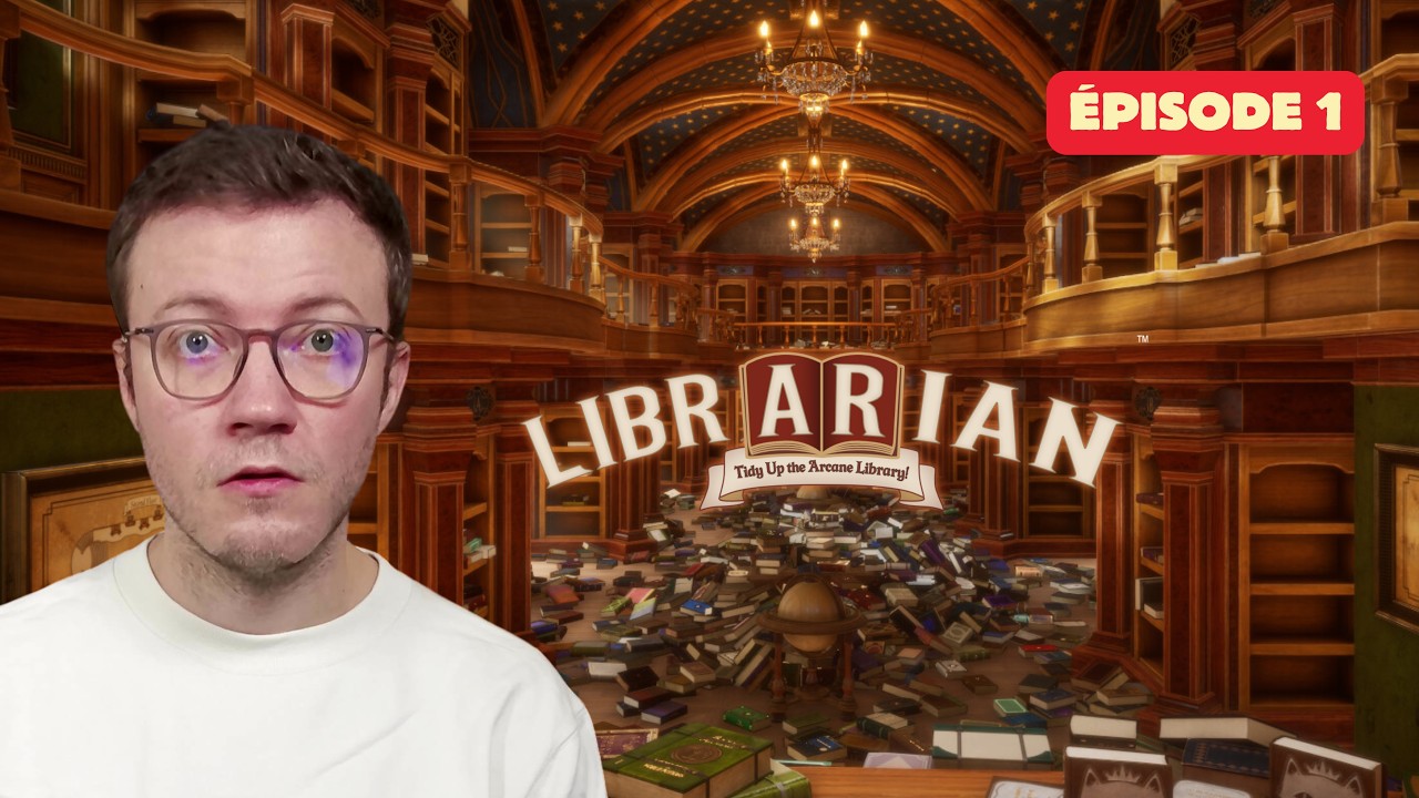 Librarian: Tidy Up the Arcane Library — Librarian: Tidy Up the Arcane Library! : 3072 livre à ranger... EP1