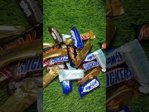 Snickers Mars Bounty Twix Milky way Chocolates🌌@Kids_diary #youtubeshorts