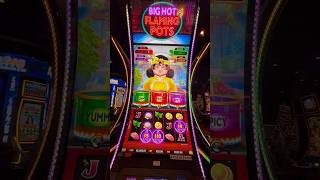 Wow!$10 Big Hot Flaming Pots slot machine (Big Win) Delta Downs Casino #casino #slot #gambling
