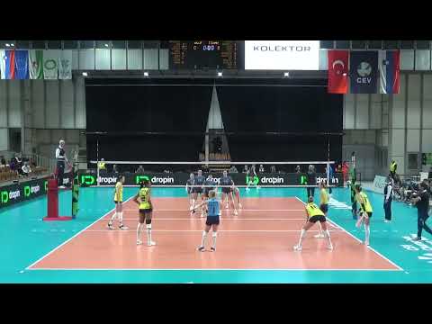 Volleyball game Fenerbahce Opet ISTANBUL vs Calcit Kamnik, Ljubljana 2024