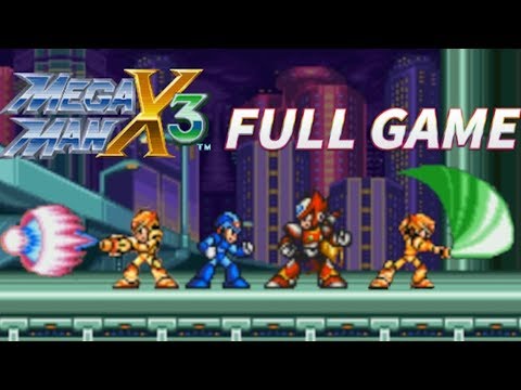 Mega Man X3 - Full Game (100% Complete Walkthrough)