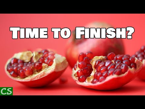 Pomegranate Wild Yeast Fermented Mead Finishing