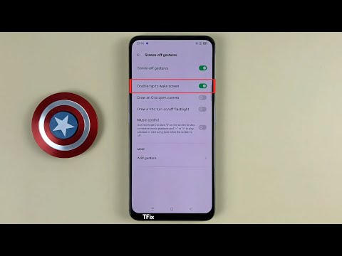 How to Double tap to wake screen on OPPO Reno2 F Android 11