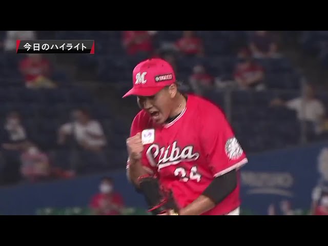 8/19 マリーンズ対ホークス ハイライト