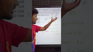 🔥 Capacitance| Voltage across capacitor| Capacitor in series| NEET JEE Physics problem| Tamil