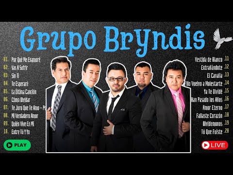 Grupo Bryndis Mix Grandes Exitos 2024 ~ SUS MEJORES CANCIONES ROMANTICAS 70s, 80s, 90s