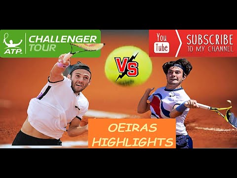 Giulio Zeppieri (ITA) vs Stefano Travaglia (ITA) | R2 Oeiras • Highlights