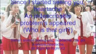 Headache by The Wonder Girls w/ English lyrics