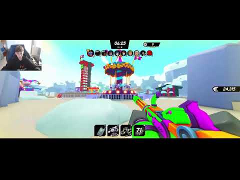 BigDuke locks in on Roblox playing Big Paintball