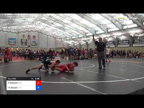 2018 UWW Cadet And U23 Nationals/U23 Freestyle 65 Round Of 16 - Troy Stanich (Edge) Vs. Kaid Brock