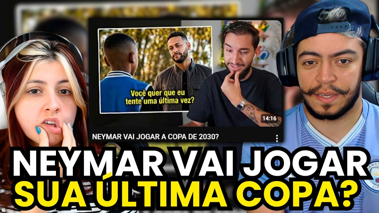 NEYMAR VAI JOGAR A COPA DE 2030? | react