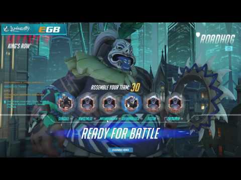 [PTR] Ranked Roadhog Attack/Defend King's Row