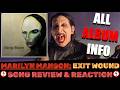 MARILYN MANSON: EXIT WOUND NEW SONG REVIEW & REACTION | NEW ALBUM CHAPTER 2 ANNOUNCED