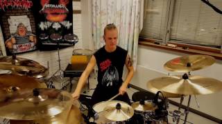Diabolical masquerade - Rider on the bonez *DRUM COVER