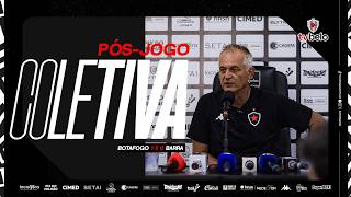 🎙️ COLETIVA DO LISCA - Botafogo-PB x Barra-SC | 1º partida do Campeonato Série C 2026