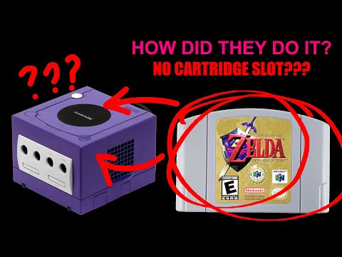 What's up with Ocarina of Time on the Gamecube?
