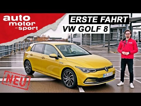 Erste Fahrt im neuen VW Golf 8: Was kann der Mild-Hybrid? - Fahrbericht/Review | auto motor & sport