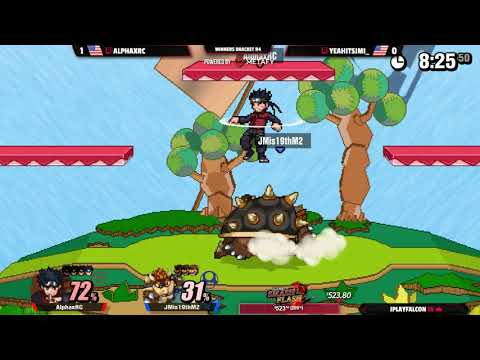 FPS4 Online - Arsee (Naruto) vs. JMi (Bowser) - Super Smash Flash 2