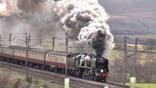 LSL Loco 34046 Braunton, 'Best ascent on shap bank' !!! 04/09/2022