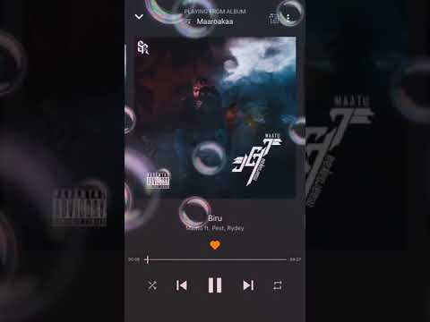 Maatu ft. Pest X Rydey - Biru (Audio) #Maaroakaa