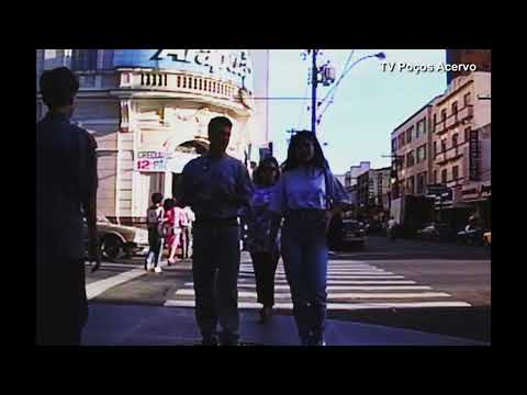 TV Poços Acervo -  Imagens do Centro de Poços ( Rua Assis Figueiredo em 1993 )