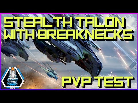 Star Citizen 4.5 - Esperia Talon Stealth Build + Breaknecks PVP Test w/ Engineering