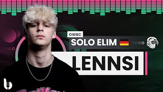 Dang Lennsi 🔥🔥🔥 - LENNSI | SOLO ELIMINATION | Online World Beatbox Championship 2022