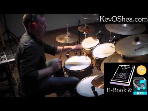 ★ Advanced Drum Lesson ★ Reversed John Bonham Triplets