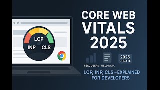 Core Web Vitals 2025 Explained: INP, LCP, CLS & How to Boost Your Site Speed!