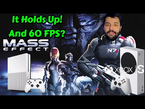 Mass Effect Xbox Series S VS Xbox One S Performance Graphics Analysis Comparison