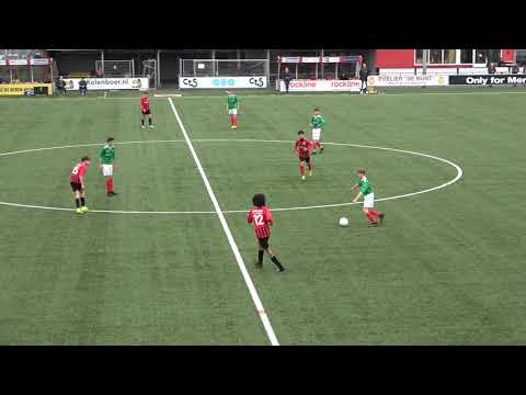 Eerste helft DOVO JO16-1 - VVIJ JO16-1