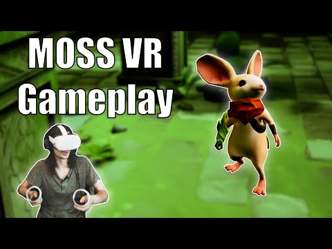 The Most Peaceful VR Platformer | Moss VR Gameplay 2021